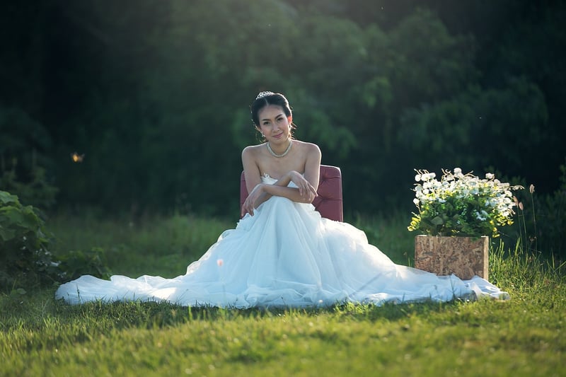 forest wedding table
