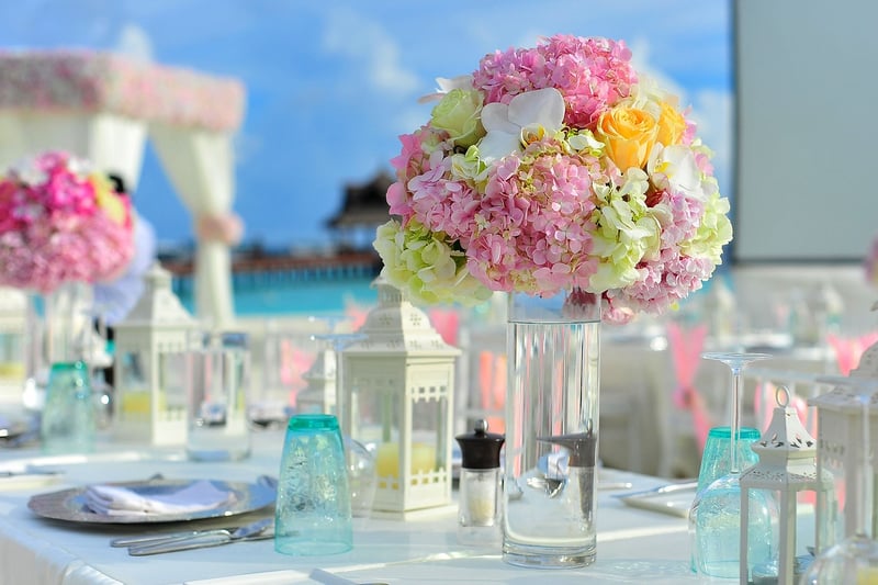 Forest Wedding Reception Decor
